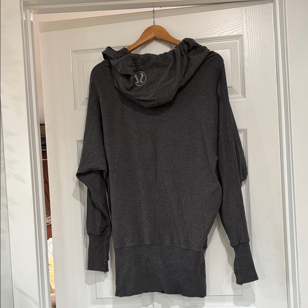 Lululemon Flashback Pullover Dark Gray Hoodie - image 3